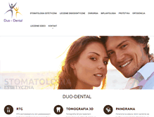 Tablet Screenshot of duodental.eu